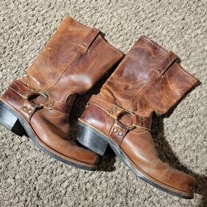 Frye Harness Boots Size 8